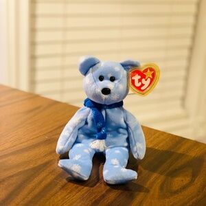 Ty Beanie Baby 1999 Holiday Teddy - Never Played With